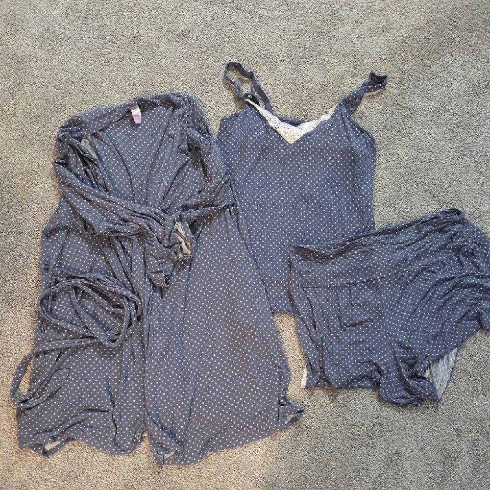 Women's Maternity Sleepwear Set - Blue
